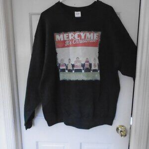 Mercyme It's Christmas Green Sweatshirt size XL NWOT